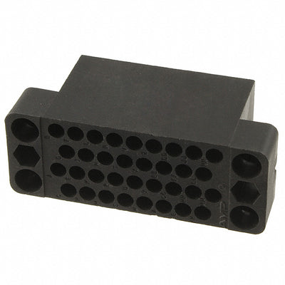 213802-1 by TE Connectivity AMP Connectors - CONNECTOR 34POS BLACK PNL MNT