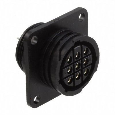 213826-1 by TE Connectivity AMP Connectors - CONNECTOR RECPT FMALE 9P TIN-LEAD SLDR