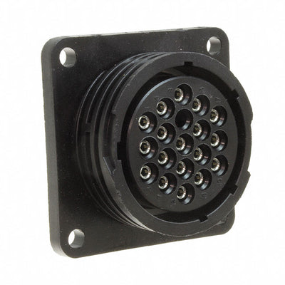 213827-2 by TE Connectivity AMP Connectors - CONNECTOR RECPT FMALE 19P TIN-LEAD SLD