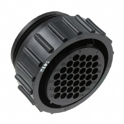 213848-1 by TE Connectivity AMP Connectors - CONNECTOR PLG HSG FMALE 37POS INLINE