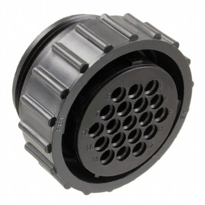 213853-1 by TE Connectivity AMP Connectors - CONNECTOR PLG HSG FMALE 19POS INLINE