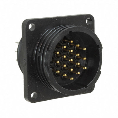 213859-2 by TE Connectivity AMP Connectors - CONNECTOR RECPT MALE 19POS GOLD SOLDER