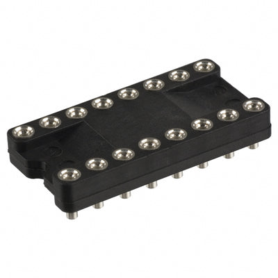 214-99-316-01-670800 by Mill-Max Manufacturing Corp. - CONNECTOR IC DIP SOCKET 16POS TINLEAD