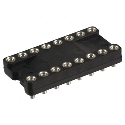 214-44-316-01-670800 by Mill-Max Manufacturing Corp. - CONNECTOR IC DIP SOCKET 16POS TIN