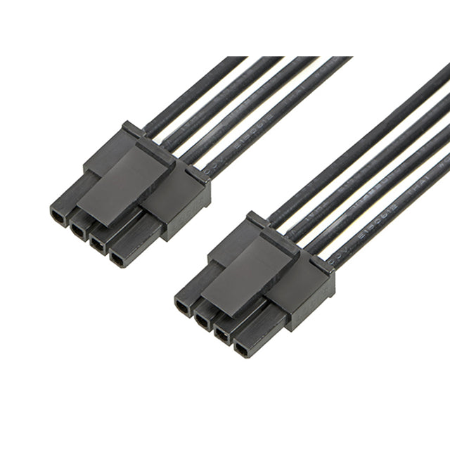 2147502041 by Molex - MICROFIT 3.0 SR R-R 4CKT 150 MM