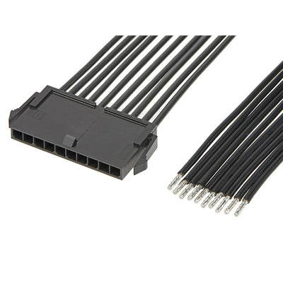 2147531102 by Molex - MICROFIT 3.0 SR P-S 10CKT 300 MM