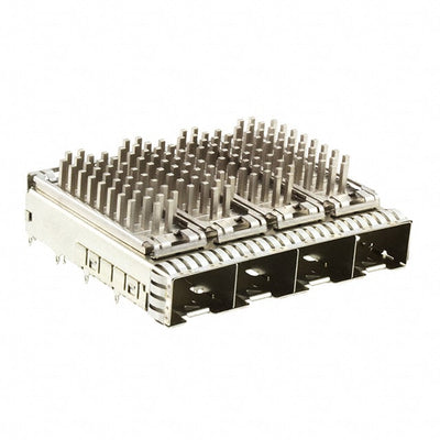 2149730-1 by TE Connectivity AMP Connectors - CONNECTOR SFP+ CAGE 1X4 W/HSINK R/A