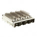 2149730-1 by TE Connectivity AMP Connectors - CONNECTOR SFP+ CAGE 1X4 W/HSINK R/A