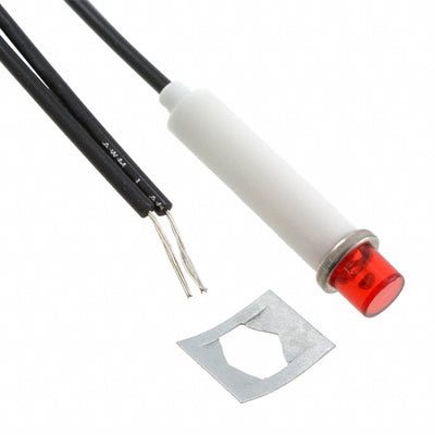 2150A1 by Visual Communications Company - VCC - LAMP NEON RED PANEL MOUNT