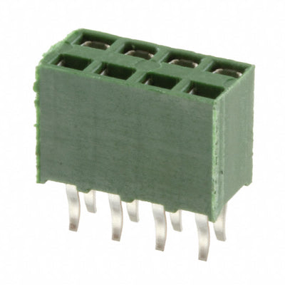215308-4 by TE Connectivity AMP Connectors - CONNECTOR RECPT 8POS 0.1 TIN PCB