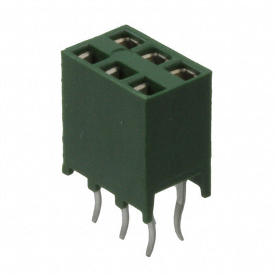 215309-3 by TE Connectivity AMP Connectors - CONNECTOR RECPT 6POS 0.1 GOLD PCB