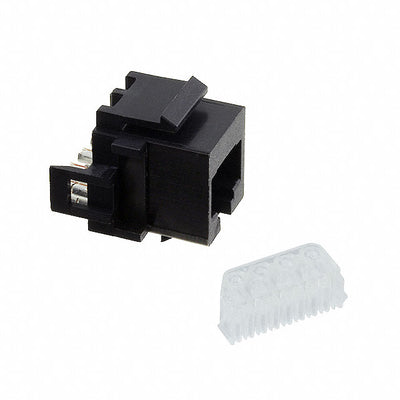 216005-4 by TE Connectivity AMP Connectors - CONNECTOR MOD JACK 8P8C UNSHIELDED
