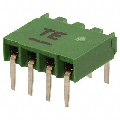 216602-4 by TE Connectivity AMP Connectors - CONNECTOR RECPT 4POS 0.1 GOLD PCB R/A