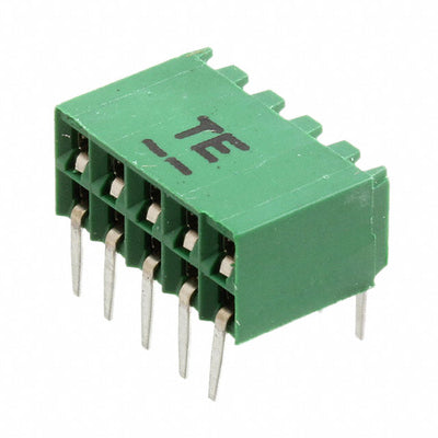 216604-5 by TE Connectivity AMP Connectors - CONNECTOR RECPT 10POS 0.1 GOLD PCB R/A