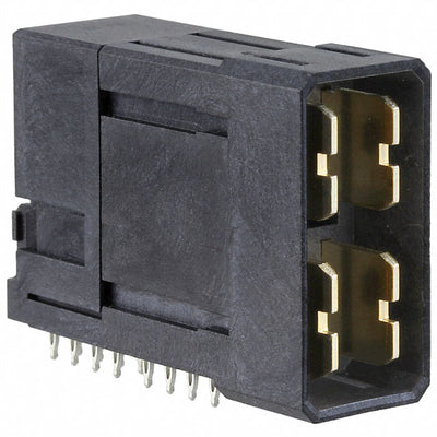 2169869-1 by TE Connectivity AMP Connectors - CONNECTOR HEADER IMPACT 4POS EDGE MNT