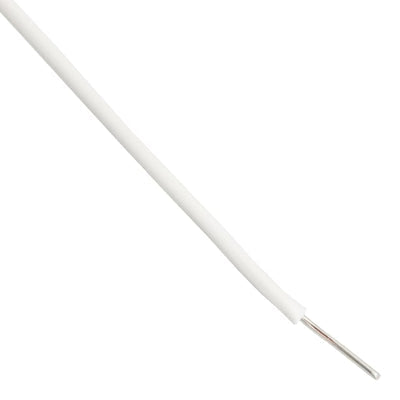 781401 WH005 by Alpha Wire - HOOK-UP SOLID 14AWG WHITE 100