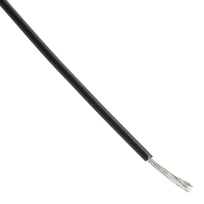 891819 BK005 by Alpha Wire - HOOK-UP STRND 18AWG BLACK 100