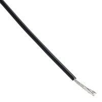 3051 BK005 by Alpha Wire - HOOK-UP STRND 22AWG BLACK 100