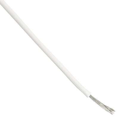 6823 WH005 by Alpha Wire - HOOK-UP STRND 22AWG WHT 100