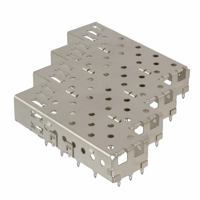 2170167-1 by TE Connectivity AMP Connectors - CONNECTOR SFP CAGE 1X4 PRESS-FIT R/A