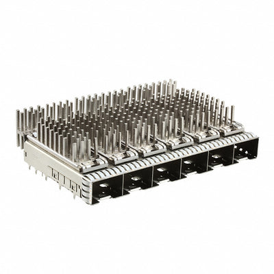 2170192-2 by TE Connectivity AMP Connectors - CONNECTOR SFP+ CAGE 1X6 W/HSINK R/A