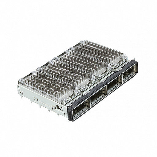 2170287-2 by TE Connectivity AMP Connectors - CONNECTOR QSFP+ CAGE 1X4 W/HSINK R/A