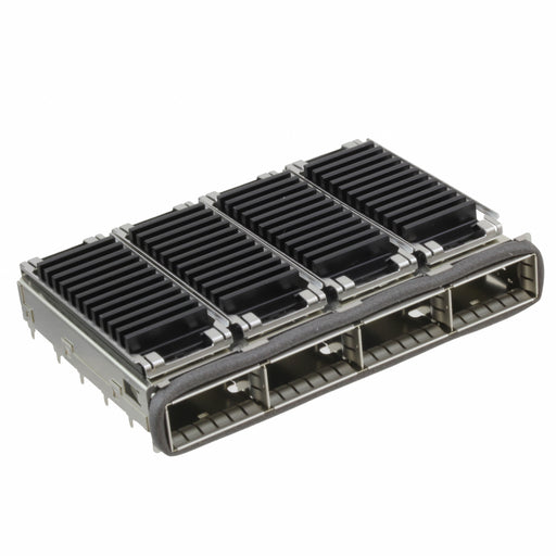 2170287-5 by TE Connectivity AMP Connectors - CONNECTOR QSFP+ CAGE 1X4 W/HSINK R/A