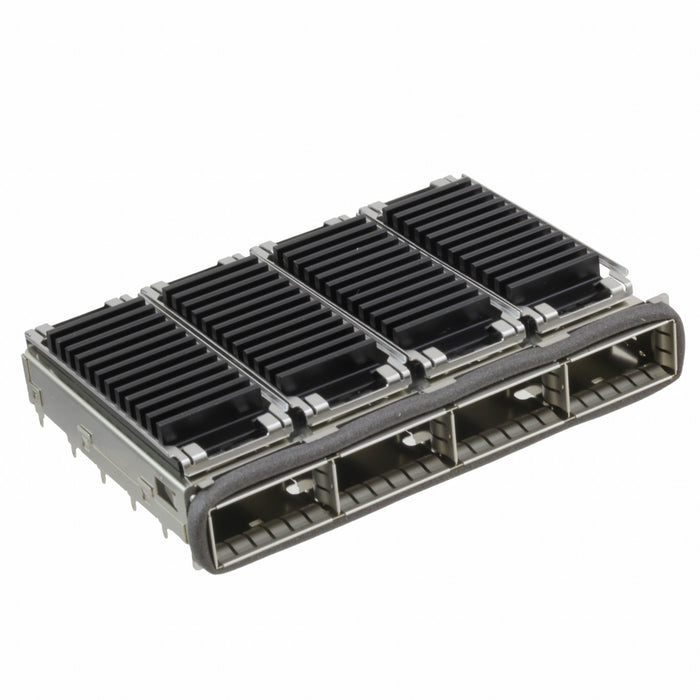 2170287-5 by TE Connectivity AMP Connectors - CONNECTOR QSFP+ CAGE 1X4 W/HSINK R/A