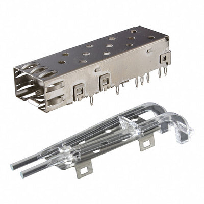 2170614-1 by TE Connectivity AMP Connectors - CONNECTOR SFP CAGE PRESS-FIT R/A