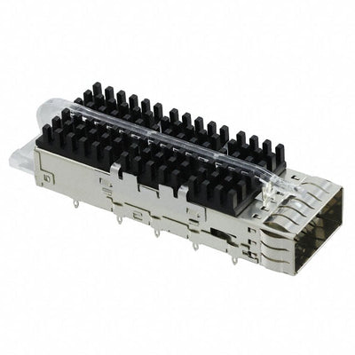 2-2170705-1 by TE Connectivity AMP Connectors - CONNECTOR ZQSFP+ CAGE W/HSINK R/A
