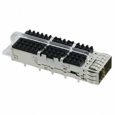 2170705-4 by TE Connectivity AMP Connectors - CONNECTOR ZQSFP+ CAGE W/HSINK R/A