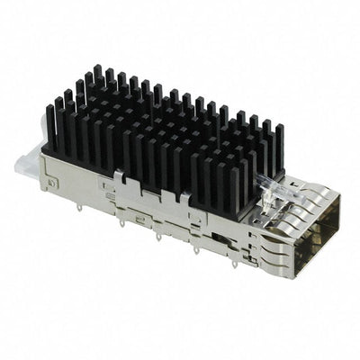 4-2170705-6 by TE Connectivity AMP Connectors - CONNECTOR ZQSFP+ CAGE W/HSINK R/A