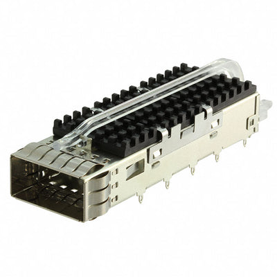 2170705-7 by TE Connectivity AMP Connectors - CONNECTOR ZQSFP+ CAGE W/HSINK R/A
