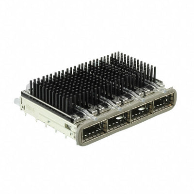 2-2170747-2 by TE Connectivity AMP Connectors - CONNECTOR ZQSFP+ CAGE 1X4 W/HSINK R/A
