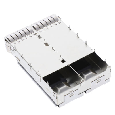 2170806-1 by TE Connectivity AMP Connectors - CONNECTOR QSFP28 CAGE 1X2 W/HSINK R/A
