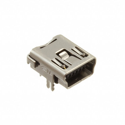 2172034-1 by TE Connectivity AMP Connectors - CONNECTOR RECPT USB2.0 MINI B 5P R/A