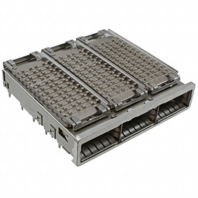 2173239-1 by TE Connectivity AMP Connectors - CONNECTOR ZQSFP+ CAGE 1X3 W/HSINK R/A