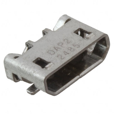 2174507-2 by TE Connectivity AMP Connectors - CONNECTOR RECPT USB2.0 MICRO B SMD R/A