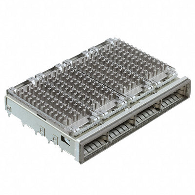 2174754-2 by TE Connectivity AMP Connectors - CONNECTOR QSFP CAGE 1X4 W/HSINK R/A