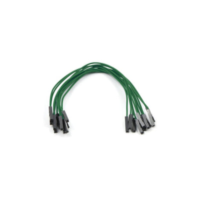 1715 by Pololu Corporation - JMPR WIRE 10-PACK F-F 6"" GREEN