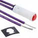 2195A1-28V by Visual Communications Company - VCC - INDICATOR INCAND RED PANEL MNT