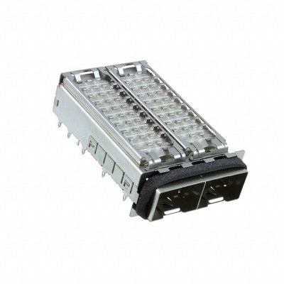 2198224-1 by TE Connectivity AMP Connectors - CONNECTOR SFP+ CAGE 1X2 W/HSINK R/A