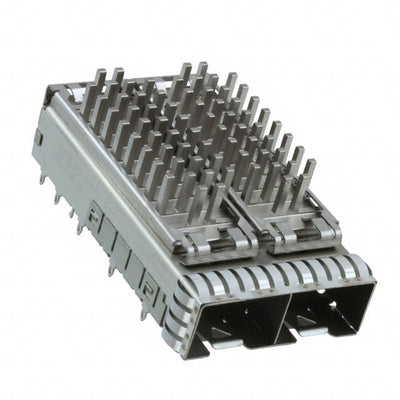 2198230-3 by TE Connectivity AMP Connectors - CONNECTOR SFP+ CAGE 1X2 W/HSINK R/A