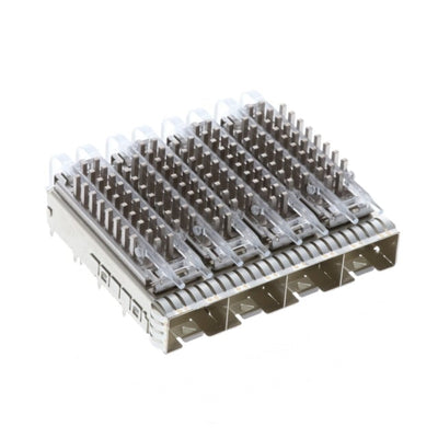 2198234-3 by TE Connectivity AMP Connectors - CONNECTOR SFP+ CAGE 1X3 W/HSINK R/A