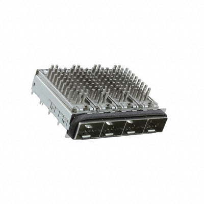 2198241-3 by TE Connectivity AMP Connectors - CONNECTOR SFP+ CAGE 1X4 W/HSINK R/A