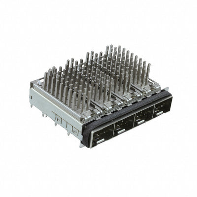 2198241-4 by TE Connectivity AMP Connectors - CONNECTOR SFP+ CAGE 1X4 W/HSINK R/A