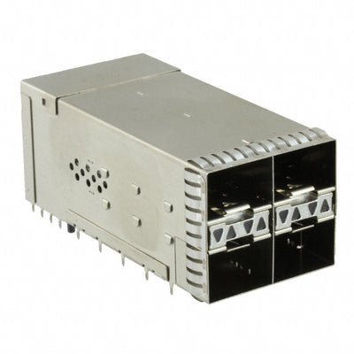 2198325-6 by TE Connectivity AMP Connectors - CONNECTOR ZSFP+ RCP W/CAGE 2X2 80P RA
