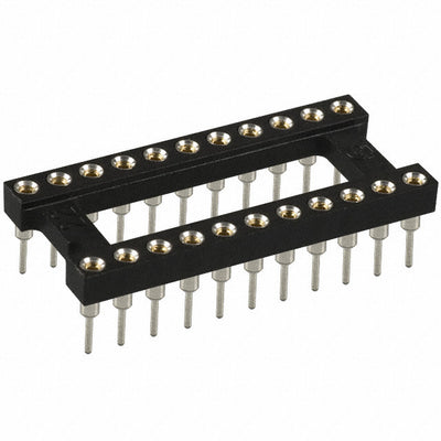 22-4518-10 by Aries Electronics - CONNECTOR IC DIP SOCKET 22POS GOLD