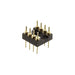 220-1-08-003 by CNC Tech - CONNECTOR HDR DIP MALE PIN 8POS GOLD