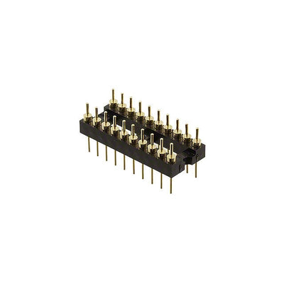 220-1-20-003 by CNC Tech - CONNECTOR HDR DIP MALE PIN 20POS GOLD